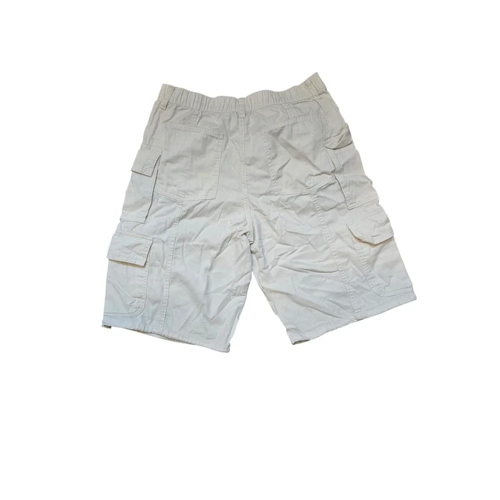 Aeropostale Gorpcore Cargo Bermuda Shorts Khaki Men's Size Medium